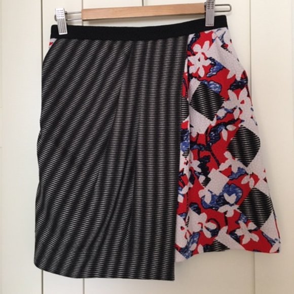 Peter Pilotto Target Faux floral wrap skirt - Picture 2 of 6